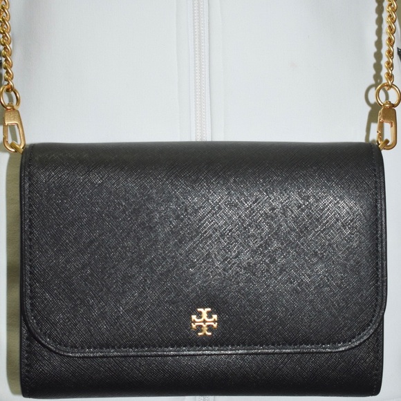NWT TORY BURCH EMERSON CHAIN WALLET CROSSBODY BAG - Picture 1 of 9